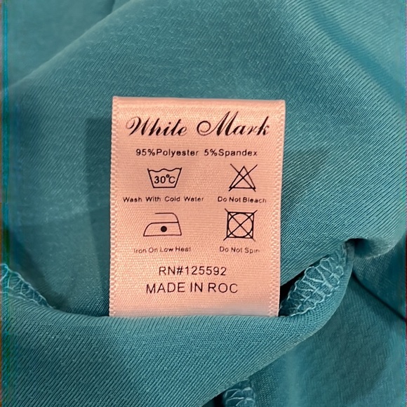 NWT White Mark “Mint” Flared Skater Skirt Size Medium - Picture 8 of 8